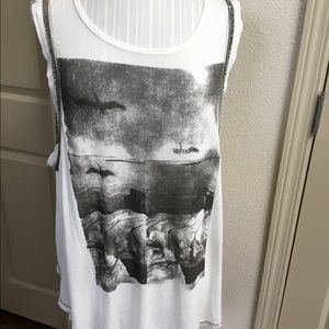 Free People Beaded Tank Top